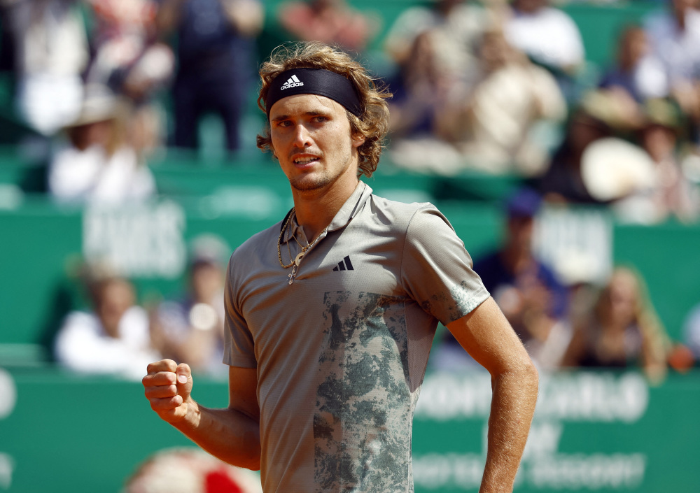 ATP总决赛绝杀蒙特卡洛大师赛,兹维列夫高光表现 ATP总决赛绝杀蒙特卡洛大师赛,兹维列夫高光表现